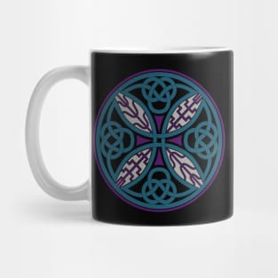 Book of Durrow Celtic Cross Mug